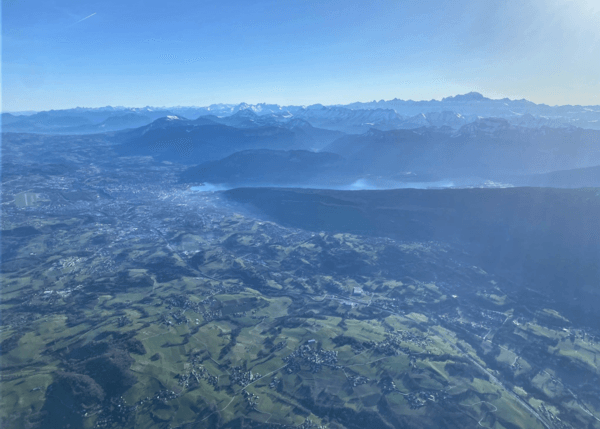 Vol en montgolfière dans la région d'Annecy - vue 3