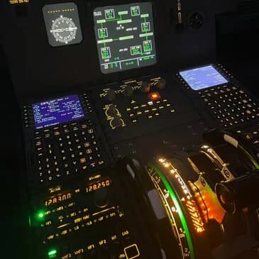 Simulateur de vol A320 prés de Colmar - vue 2
