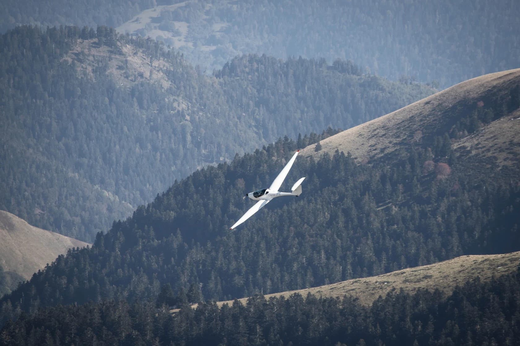 Baptême de l'air en planeur au pic du midi - vue 4