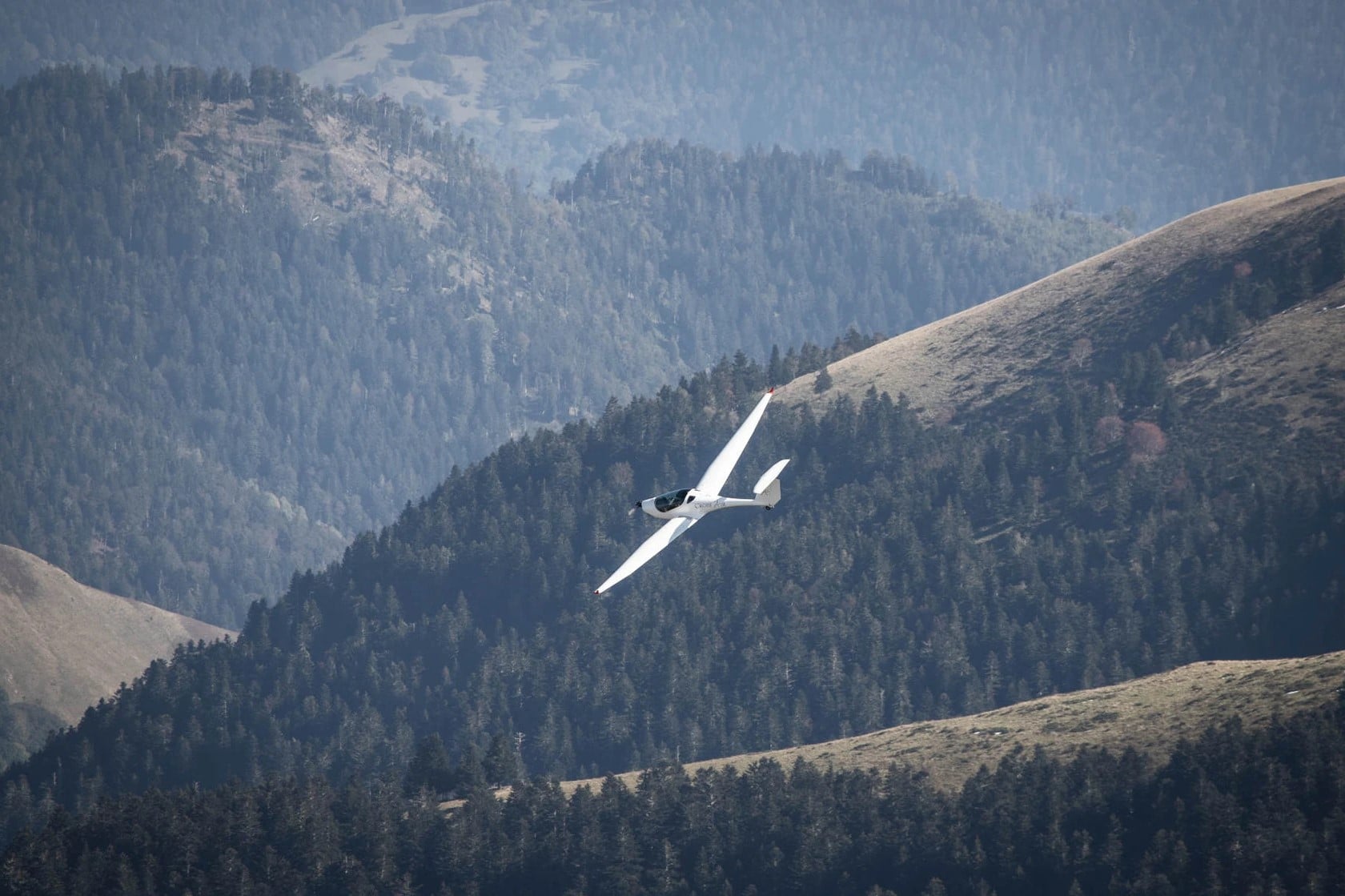 Baptême de l'air en planeur au pic du midi - vue 4