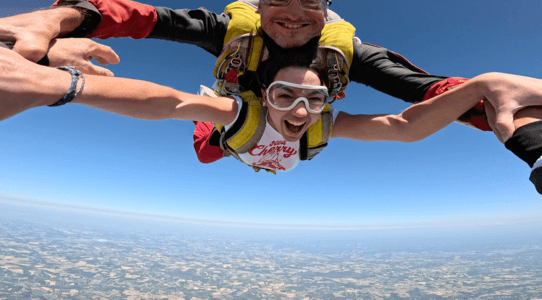 Saut en Parachute en tandem proche de Toulouse - vue 6