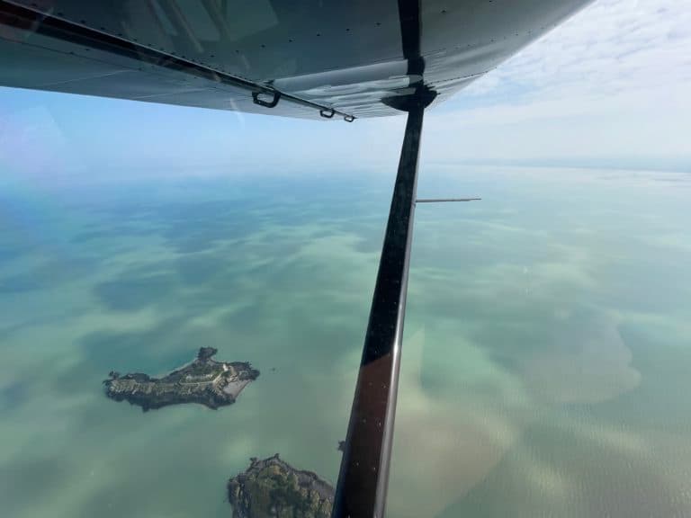 Vol en ULM de Dinard à Cancale et la pointe du Grouin - vue 5