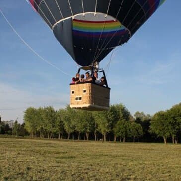 Vol en montgolfière prés de Dijon - Plateau de Langres - vue 2