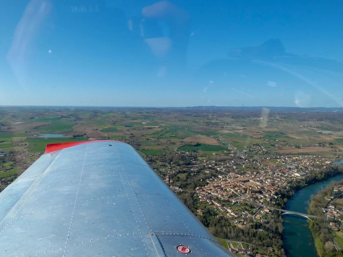 Vol en ULM 3 axes près de Toulouse - vue 2
