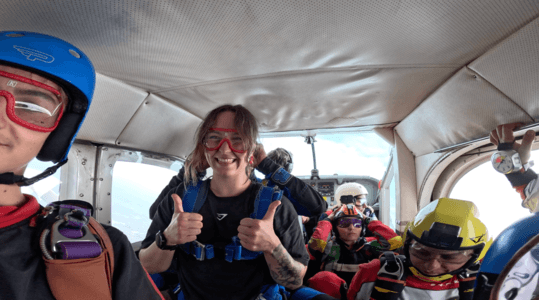 Saut en Parachute en tandem proche de Toulouse - vue 4