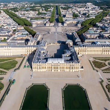 Survol de Paris en hélicoptère - Voie Royale - vue 2