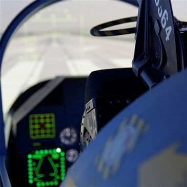 Simulateur de pilotage d'avion de chasse à Nantes - Simulateur de vol - vue 4