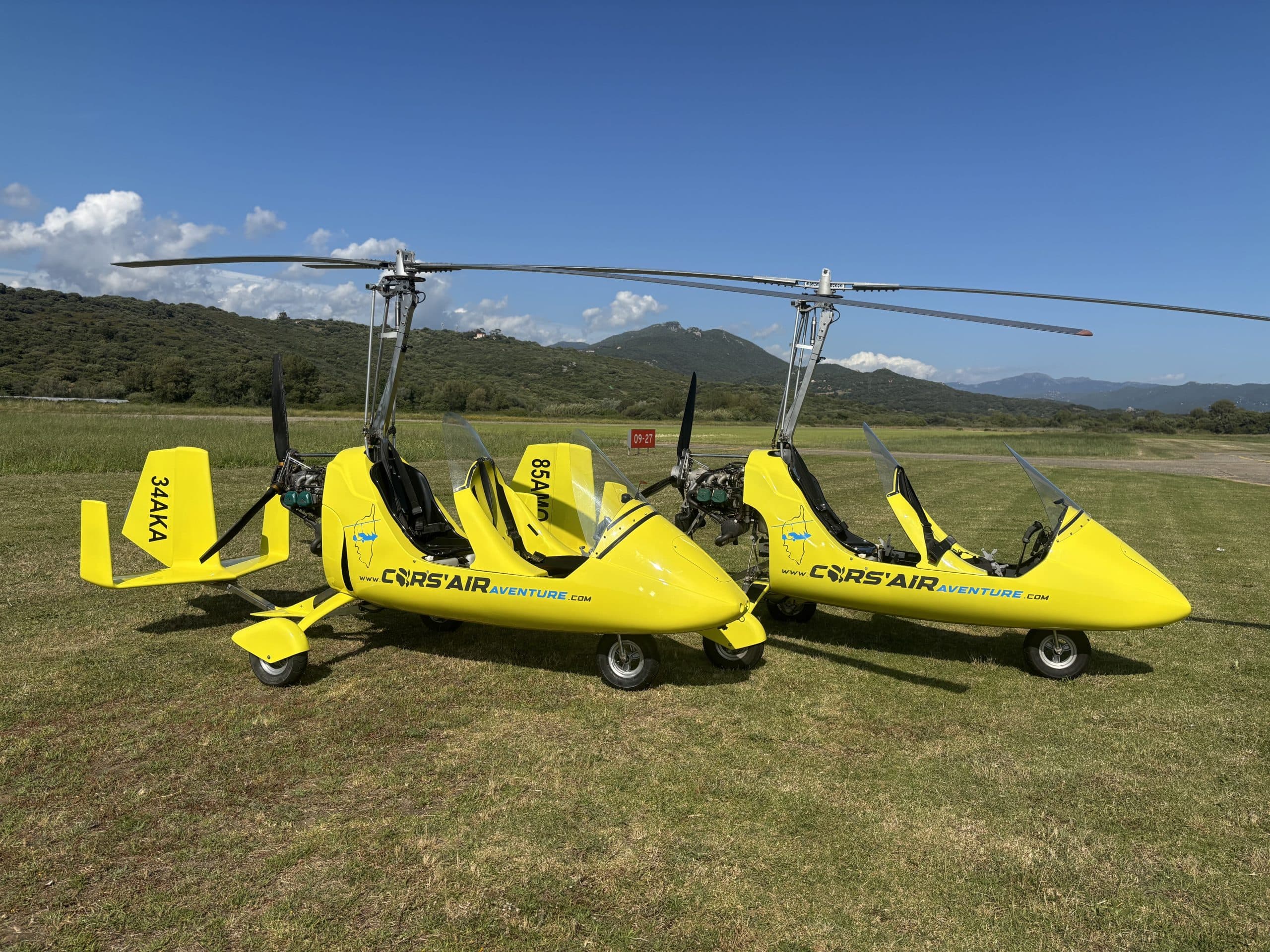 Baptême en ULM autogire autour de Propriano en Corse - vue 7