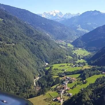 Baptême en hélicoptère autour d’Annecy - Survol Lac et Mont Blanc - vue 4