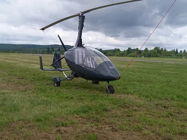 Baptême de l'air en autogire au nord de Toulouse - vue 2