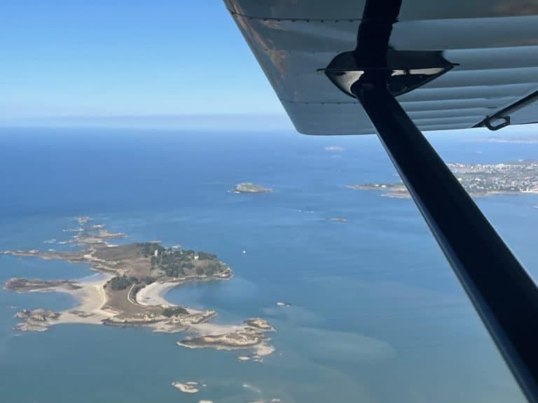 Vol en ULM de Dinard au cap Frehel - vue 6