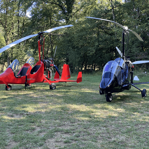 Baptême de l'air en ULM autogire dans le Jura - vue 3