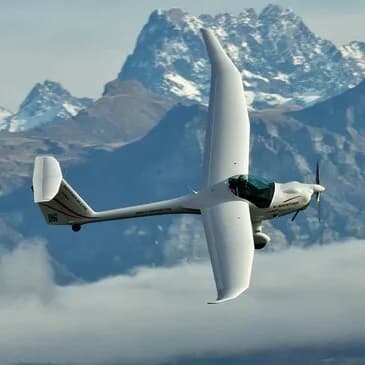 Vol en planeur motorisé prés de Gap - vue 1