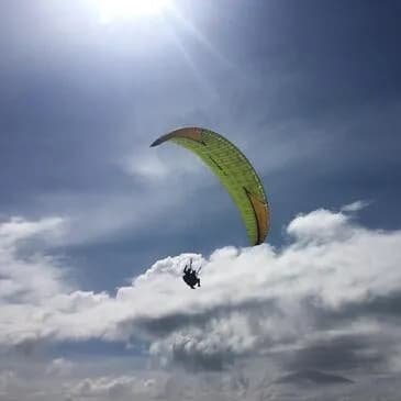 Baptême en parapente près de Font romeu dans les Pyrénées - vue 3