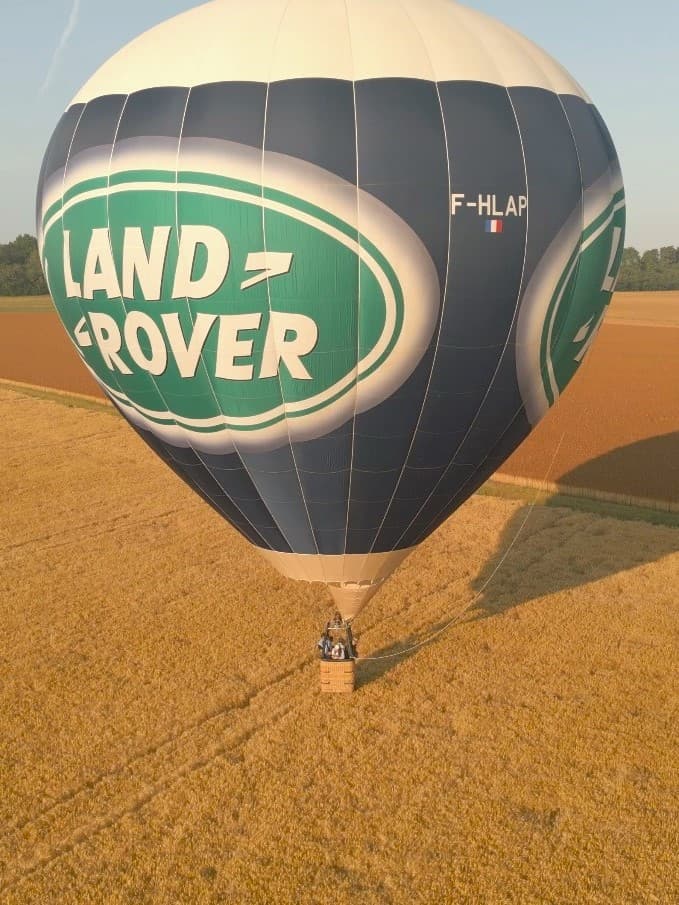 Vol en montgolfière au sud de Paris - vue 2