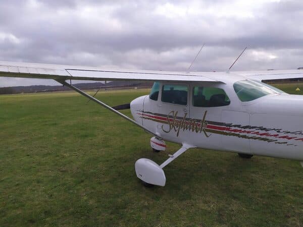 Bapteme de l'air en avion en Cessna dans la région de Meaux - vue 2