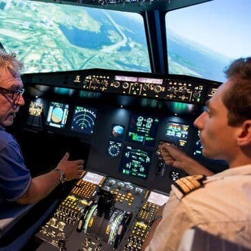 Simulateur de vol A320 à Lyon - vue 2