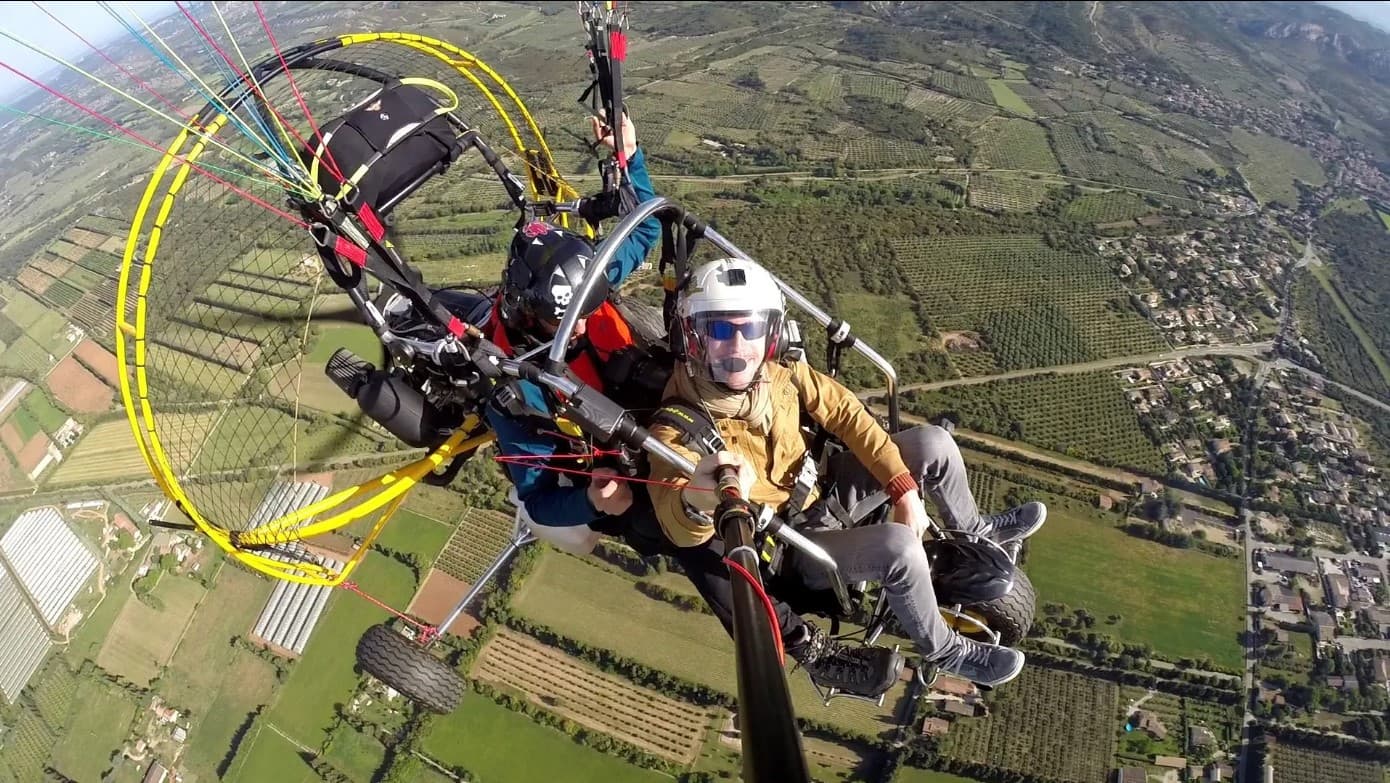 Vol découverte en paramoteur lac de Serre-Ponçon (05) - vue 6