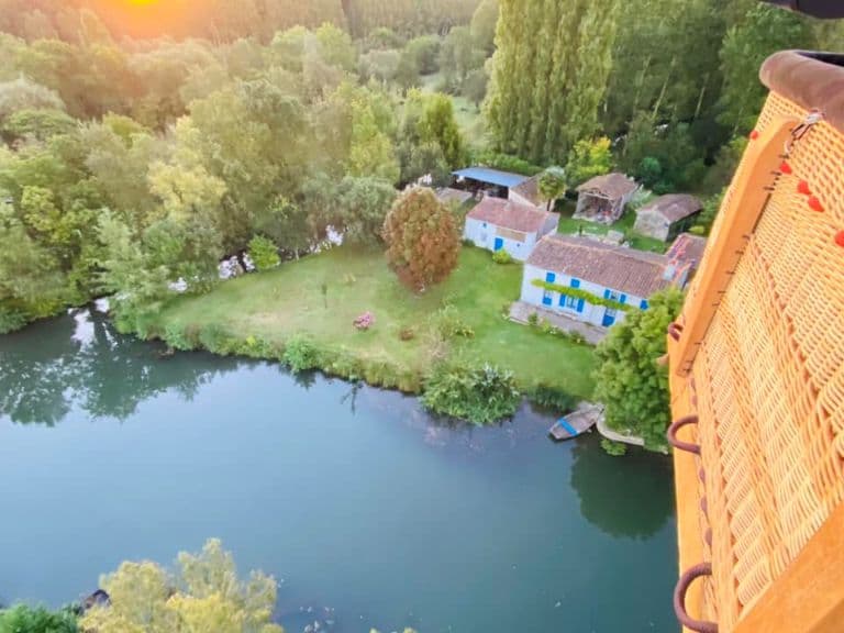Vol en montgolfière au-dessus du Marais Poitevin - vue 4