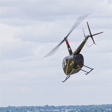 Baptême en hélicoptère entre la Roche-sur-Yon et Angers - vue 1
