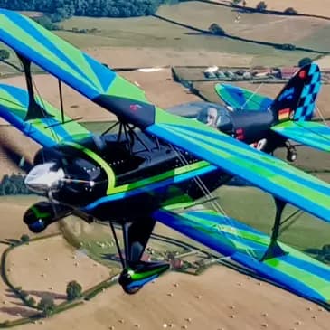 Baptême de voltige en avion à Cuers dans le Var - vue 3