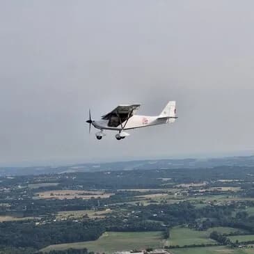 Baptême de l'air en ULM au départ de Montauban - vue 2