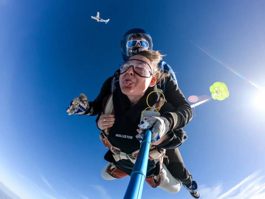 Saut en parachute tandem aux Sables d'Olonne - vue 3