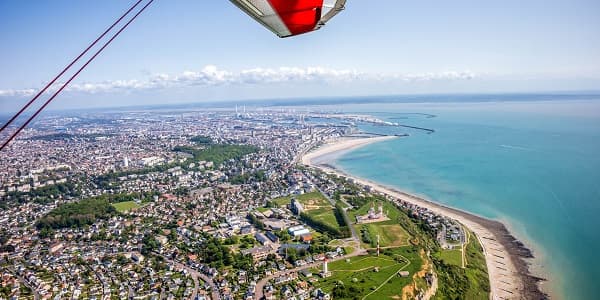 Vol en ULM pendulaire autour du Havre - vue 2