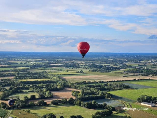 Vol en montgolfière près de Poitiers - vue 4