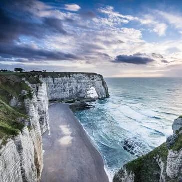 Vol en Avion Côte d'Albâtre et Falaises d'Étretat - vue 4