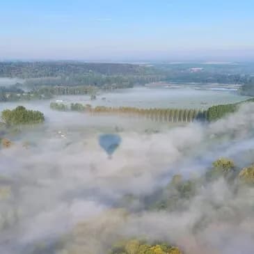 Vol en montgolfière près d'Arras dans le Pas de calais - vue 4