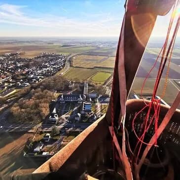 Vol en montgolfière près d'Arras dans le Pas de calais - vue 3