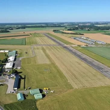 Vol en avion au dessus de la baie de Somme - vue 4