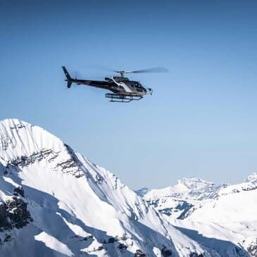 Survol du mont Blanc en hélicoptère - vue 2