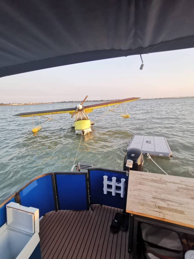Diner apéro sur un bateau avec vol en hydravion de 4 à 10 personnes - vue 1