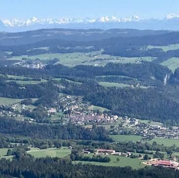 Vol en hélicoptère à Montbéliard - vue 2