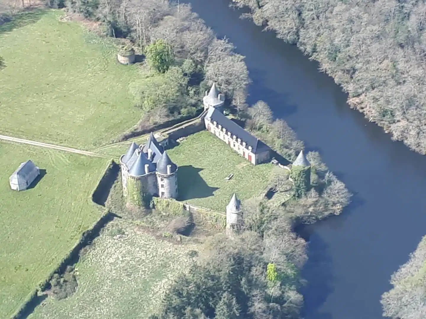 Vol en ULM au dessus du Mont St Michel - vue 3