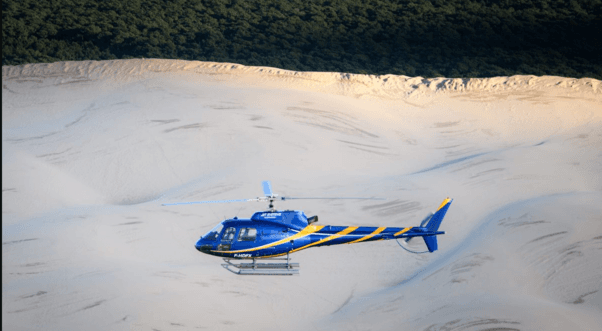 Vol en hélicoptère dune du Pilat et bassin d'Arcachon - vue 3