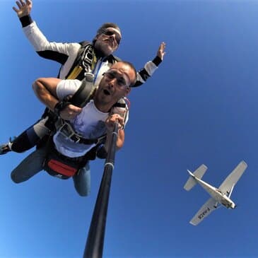 Saut en parachute près de Strasbourg - vue 2