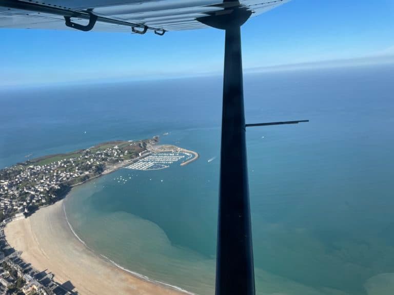 Vol en ULM de Dinard au cap Frehel - vue 3