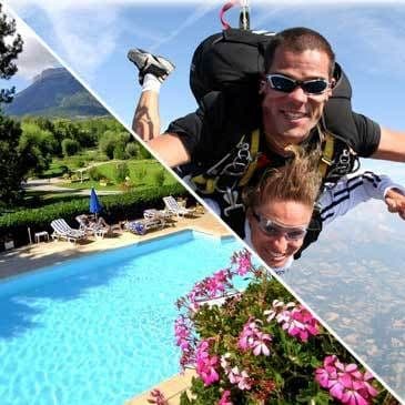 Saut en parachute tandem à Gap avec Hotel inclus - vue 1
