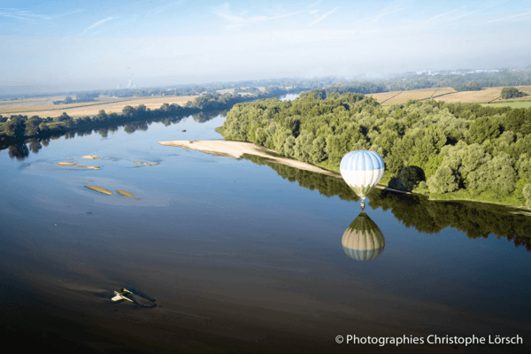 Vol privée gourmand à 2 en montgolfière aux châteaux de la Loire - vue 1