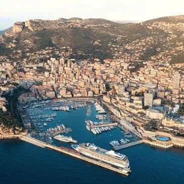 Survol de Monaco en hélicoptère - vue 2