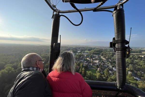 Vol en montgolfière au sud de Paris - vue 3