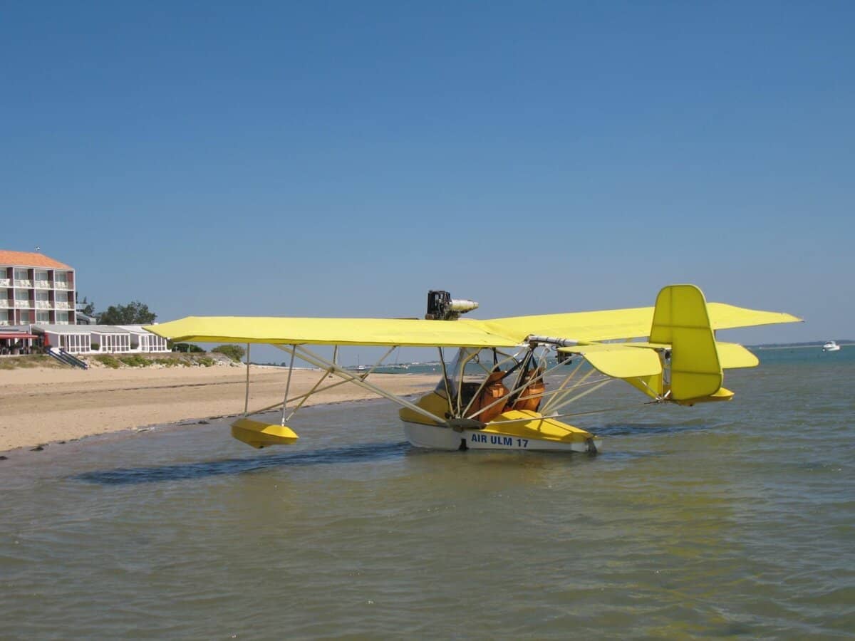 Vol découverte en ULM hydravion dans la région de la rochelle - vue 1