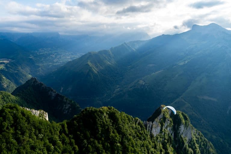 Baptême en parapente au sud de Pau - vue 4