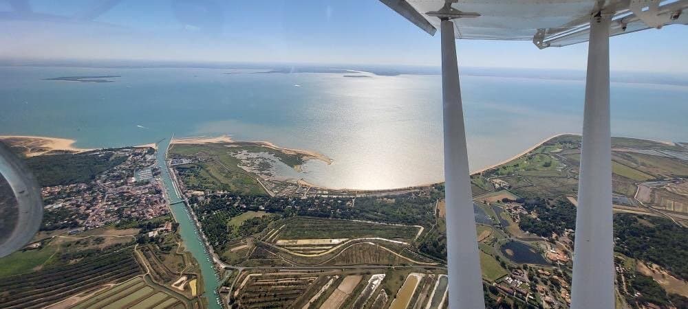 Vol découverte en ULM Savannah dans la région de la rochelle - vue 2