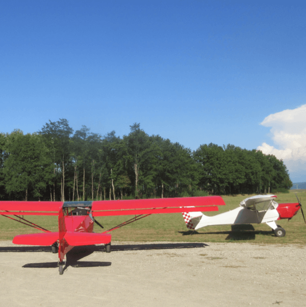 Vol d'initiation au pilotage d'ULM multi-axes dans le jura - vue 2