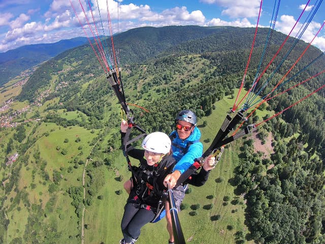 Vol en parapente dans les Vosges - vue 2