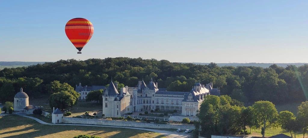 Vol en montgolfière à Saumur - survol des Châteaux de la Loire - vue 6